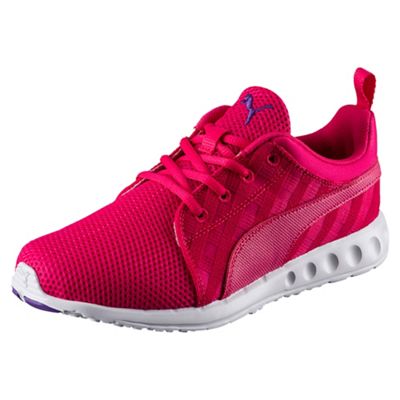 Bright pink Carson Cross Hatch Wn trainers